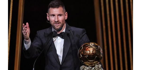 Osmý zlatý míč Lionela Messiho reprezentuje Argentinu